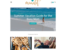 Tablet Screenshot of momalot.com